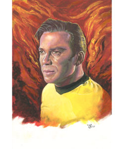 Gouache and Acrylic Painting - Kirk