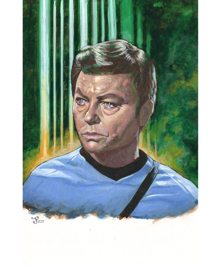 Gouache and Acrylic Painting - McCoy